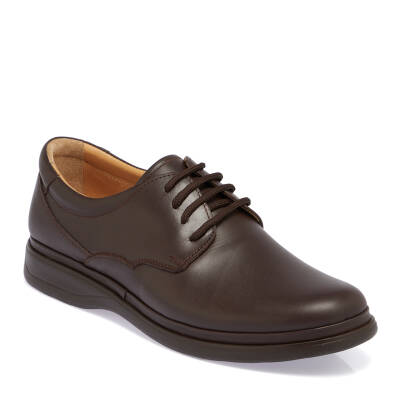 Kahve Deri Erkek Casual Ayakkabı - E24S1AY57131-D38 