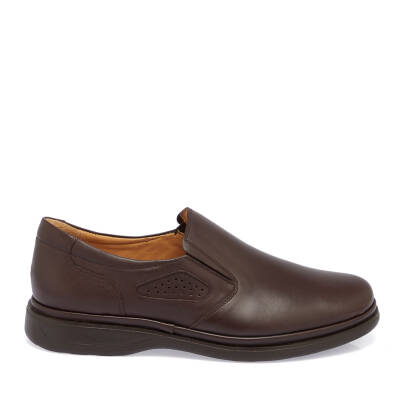 Kahve Deri Erkek Casual Ayakkabı - E24S1AY57132-D38 - 3