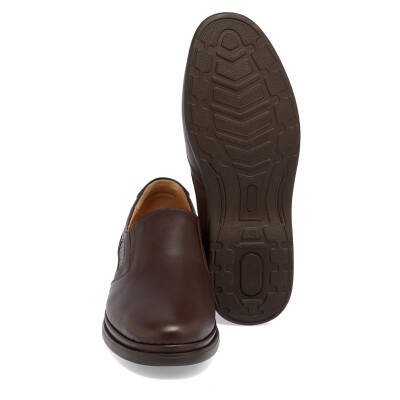 Kahve Deri Erkek Casual Ayakkabı - E24S1AY57132-D38 - 4