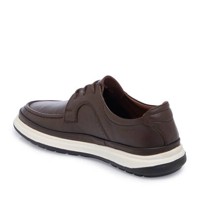 Kahve Deri Erkek Casual Ayakkabı - E25I1AY57289-A24 - 2