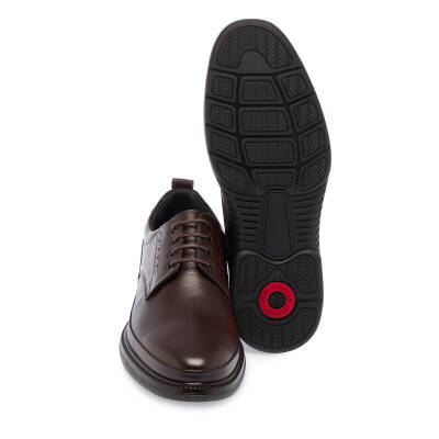 Kahve Deri Erkek Casual Ayakkabı - E25S1AY57388-A24 - 4