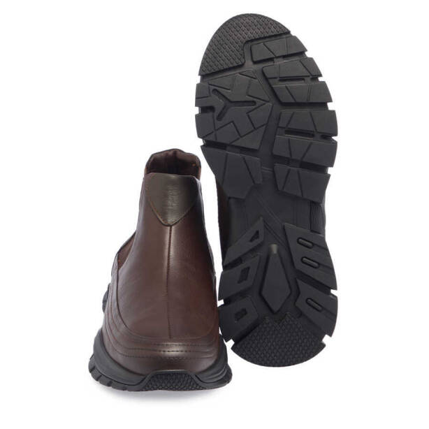Kahve Deri Erkek Casual Bot - E23K1BT56396-A24 - 4