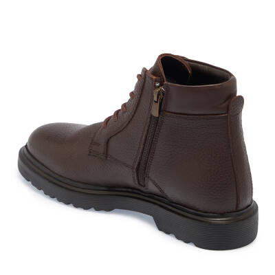  Kahve Deri Erkek Casual Bot - E24K1BT57037-A42 - 2