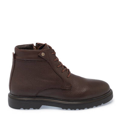  Kahve Deri Erkek Casual Bot - E24K1BT57037-A42 - 3