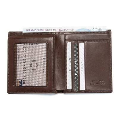 Kahve Deri Erkek Cüzdan - S1CE00001339-B07 - 2