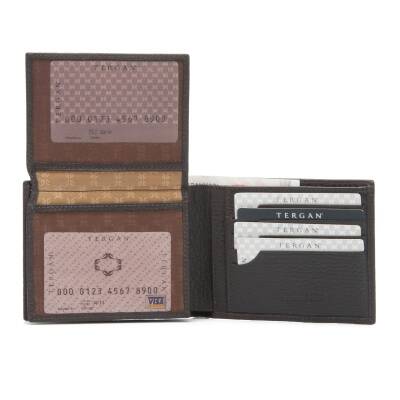 Kahve Deri Erkek Cüzdan - S1CE00001468-A42 - 3