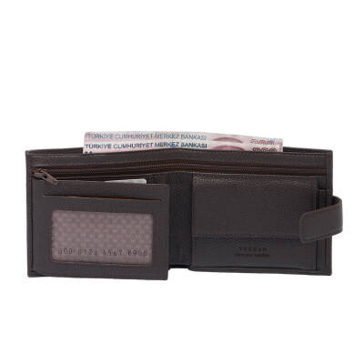  Kahve Deri Erkek Cüzdan - S1CE00001571-U5H - 2