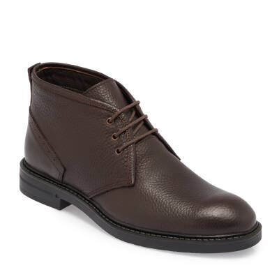 Kahve Deri Erkek Klasik Bot - E24K1BT56988-A42 - 1