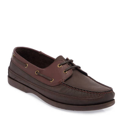  Kahve Deri Erkek Loafer - E24I1AY56748-Q44 