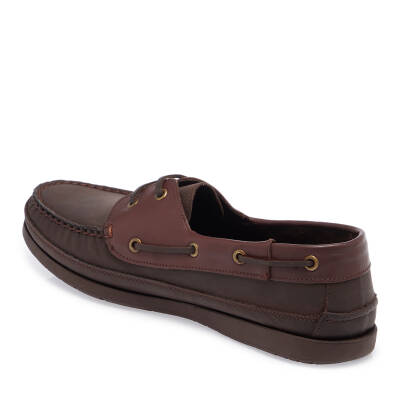  Kahve Deri Erkek Loafer - E24I1AY56748-Q44 - 2
