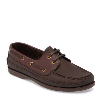  Kahve Deri Erkek Loafer - E24S1AY57133-Q44 