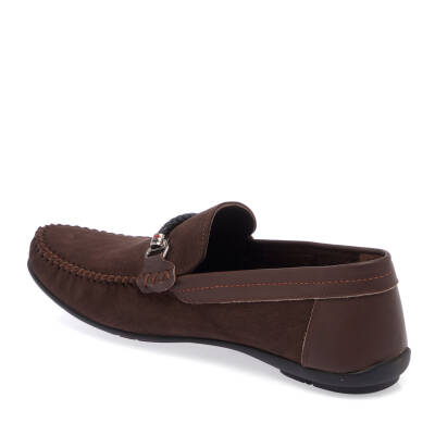 Kahve Deri Erkek Loafer - E25I1AY57157-A39 - 2
