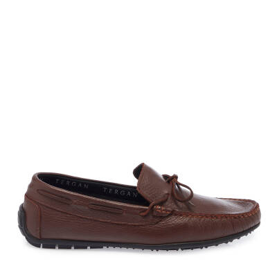 Kahve Deri Erkek Loafer - E25I1AY57297-A42 - 3