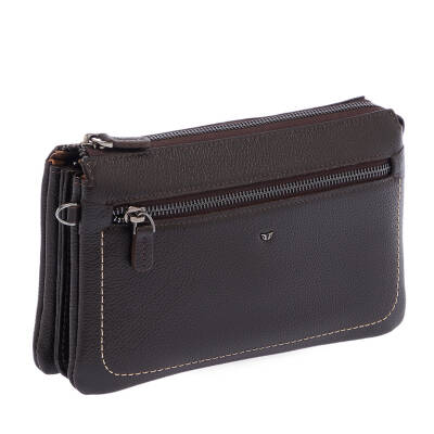 Kahve Deri Erkek Portföy Çantası - S1PC00002998-A7P - 2
