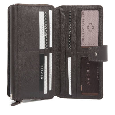 Kahve Deri Erkek Portföy Çantası - S1PC00021356-A7P - 4