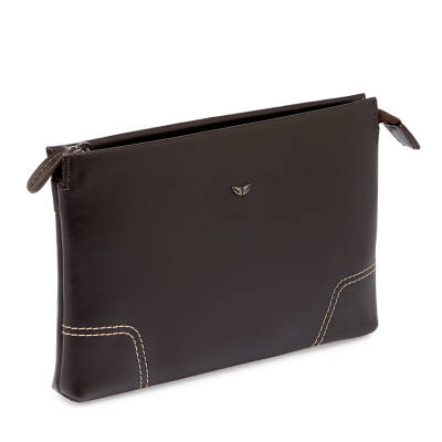 Kahve Deri Erkek Portföy Çantası - S1PC00021515-B07 - 2