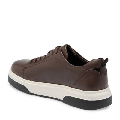  Kahve Deri Erkek Sneaker - E24S1AY56937-B90 - 2