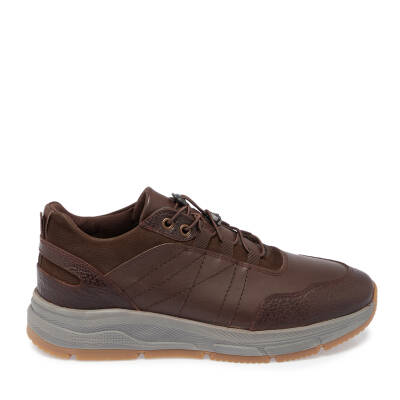  Kahve Deri Erkek Sneaker - E24S1AY57096-A24 - 3