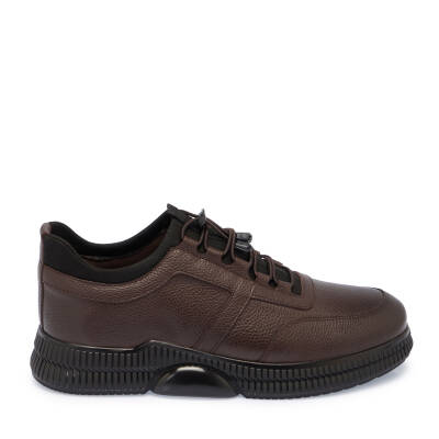  Kahve Deri Erkek Sneaker - E24S1AY57139-A24 - 3