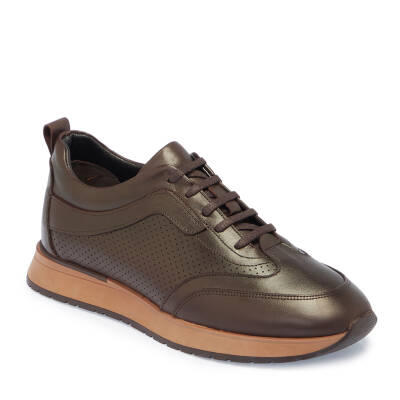  Kahve Deri Erkek Sneaker - E24S1AY57248-A24 