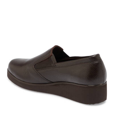 Kahve Deri Kadın Casual Ayakkabı - K24S1AY67580-A42 - 2