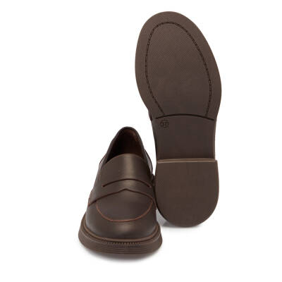 Kahve Deri Kadın Makosen - K25S1AY68246-A24 - 4