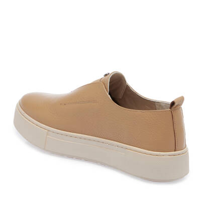  Kahve Deri Kadın Sneaker - K23S1AY66793-Q9J - 2