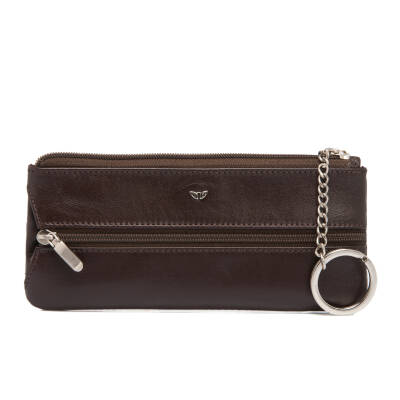 Kahve Deri Unisex Anahtarlık - S1AN00000157-B07 - 2
