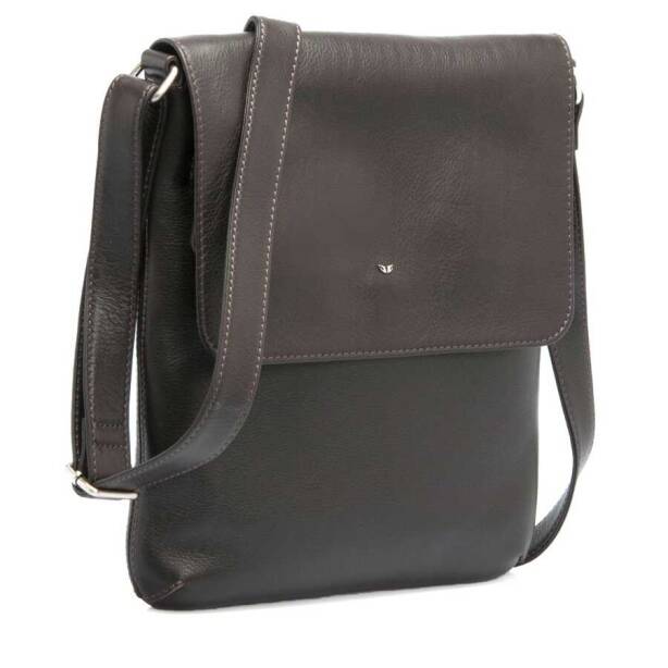 Kahve Deri Unisex Çapraz Askılı Çanta - S1AC00002942-A87 - 2