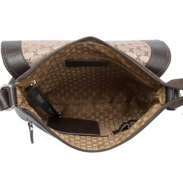 Kahve Deri Unisex Çapraz Askılı Çanta - S1AC00002942-A87 - 4