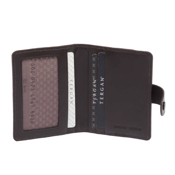 Kahve Deri Unisex Kredi Kartlık - S1KK00001653-D06 - 2