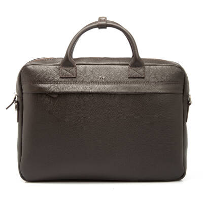 Kahve Deri Unisex Laptop Çantası - S1LC00002897-A42 - 1