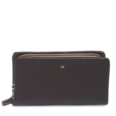 Kahve Deri Unisex Portföy Çantası - S1PC00002197-U5H - 1