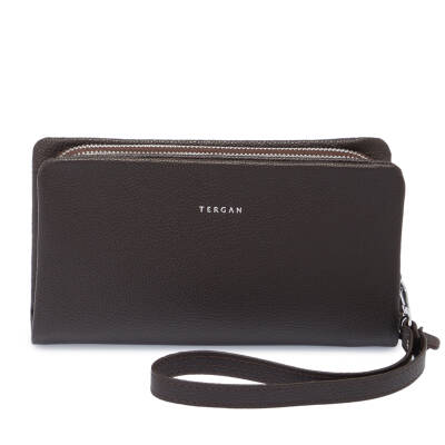 Kahve Deri Unisex Portföy Çantası - S1PC00002197-U5H - 3
