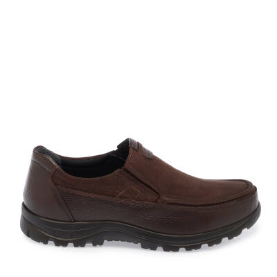 Kahve Nubuk Deri Erkek Casual Ayakkabı - E24S1AY56996-A39 - 3