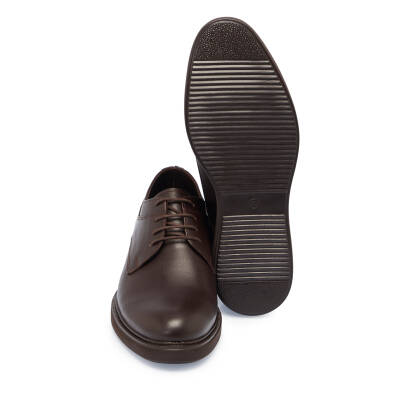 Kahve Nubuk Deri Erkek Casual Ayakkabı - E25I1AY57159-A24 - 4