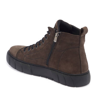 Kahve Nubuk Deri Erkek Casual Bot - E23K1BT56367-A39 - 2