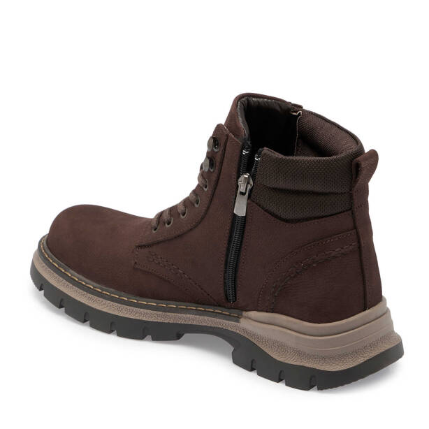 Kahve Nubuk Deri Erkek Casual Bot - E24K1BT56941-A39 - 2