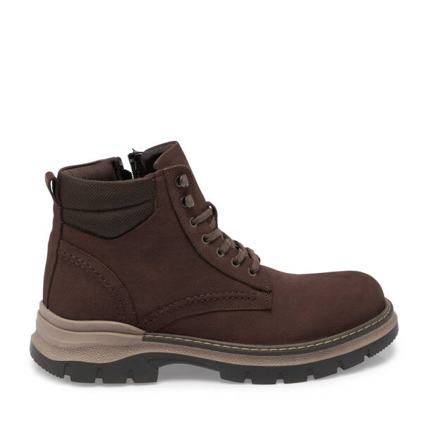 Kahve Nubuk Deri Erkek Casual Bot - E24K1BT56941-A39 - 3