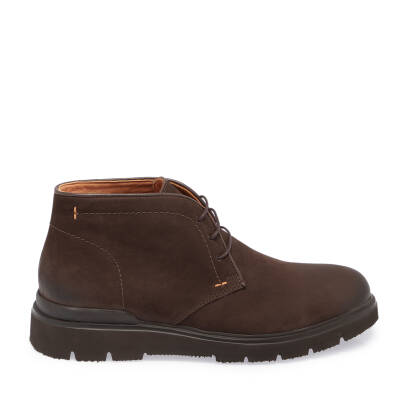 Kahve Nubuk Deri Erkek Casual Bot - E24K1BT57014-A39 - 3