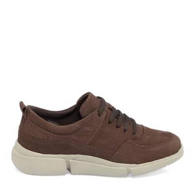  Kahve Nubuk Deri Kadın Sneaker - K23S1AY66982-A39 - 3