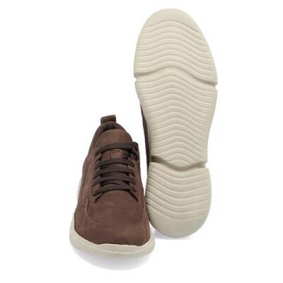  Kahve Nubuk Deri Kadın Sneaker - K23S1AY66982-A39 - 4