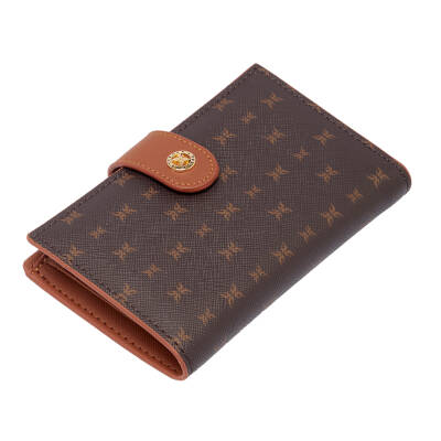  Kahve Print Kadın Cüzdan - S1CB00055816-T4J 