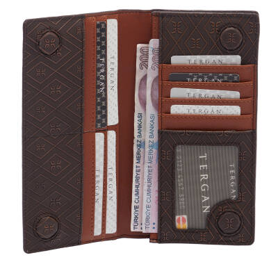  Kahve Print Kadın Cüzdan - S1CB00055817-R9C - 3