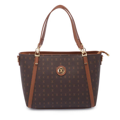 Kahve Print Kadın Omuz Çantası - S25Y1PR09174-T4J 