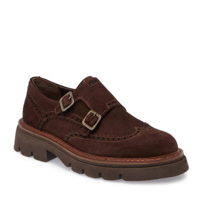 Kahve Süet Deri Erkek Casual Ayakkabı - E24S1AY56991-B85 - 1