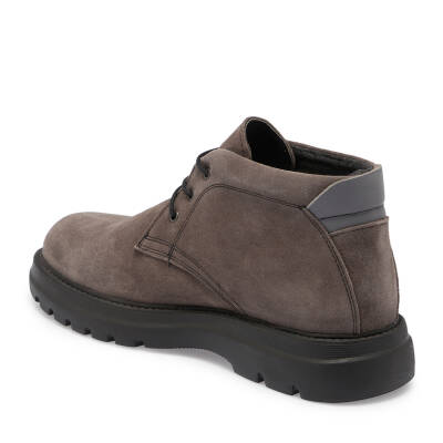 Kahve Süet Deri Erkek Casual Bot - E24K1BT56929-T86 - 2