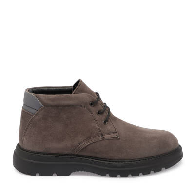 Kahve Süet Deri Erkek Casual Bot - E24K1BT56929-T86 - 3