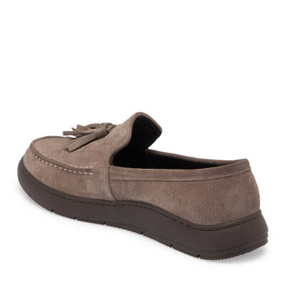 Kahve Süet Deri Kadın Casual Ayakkabı - K24S1AY67688-K32 - 2