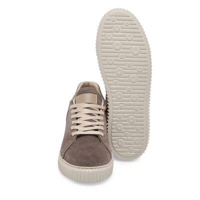  Kahve Süet Deri Kadın Sneaker - K24S1AY67593-T86 - 4